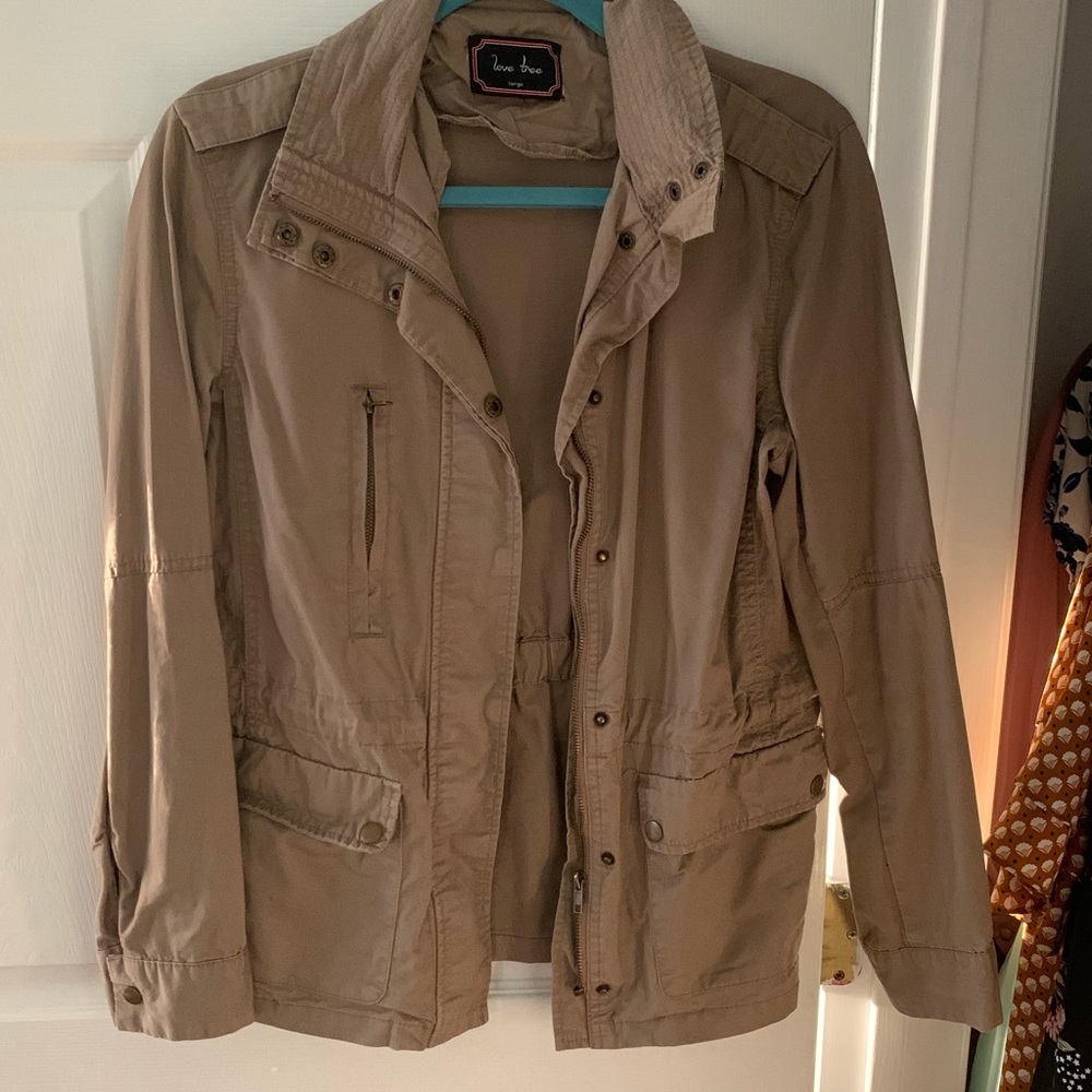 Tan Utility Jacket